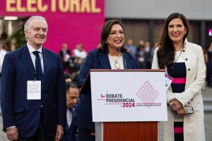 Mexican female presidential candidates clash at debate
