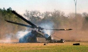 NAF helicopter crashes in Kaduna, pilot survives